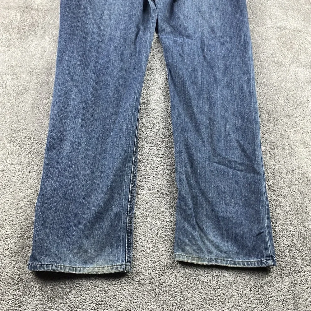 Vintage Levis 523 Straight Leg Jeans Mens 38X32 Blue Medium Wash USA 100% Cotton